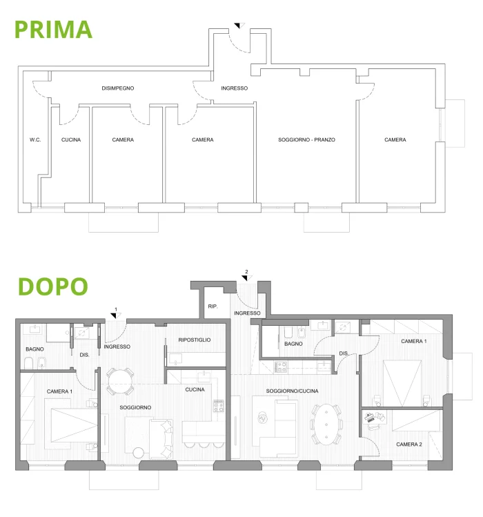 frazionamento appartamento milano frazionamento appartamento milano